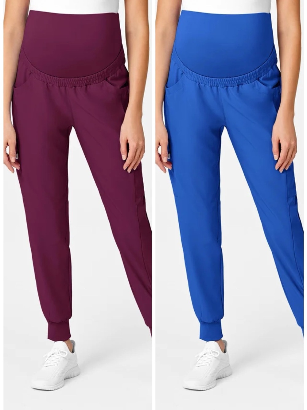2 pair Wink maternity scrub jogger pants